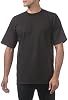 Paquete de 3 camisetas Pro Club de algodón pesado, manga corta, cuello redondo para hombre 6