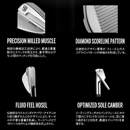 Amazon.co.jp: ウィルソンスタッフ STAFF MODEL BLADE アイアン セット 