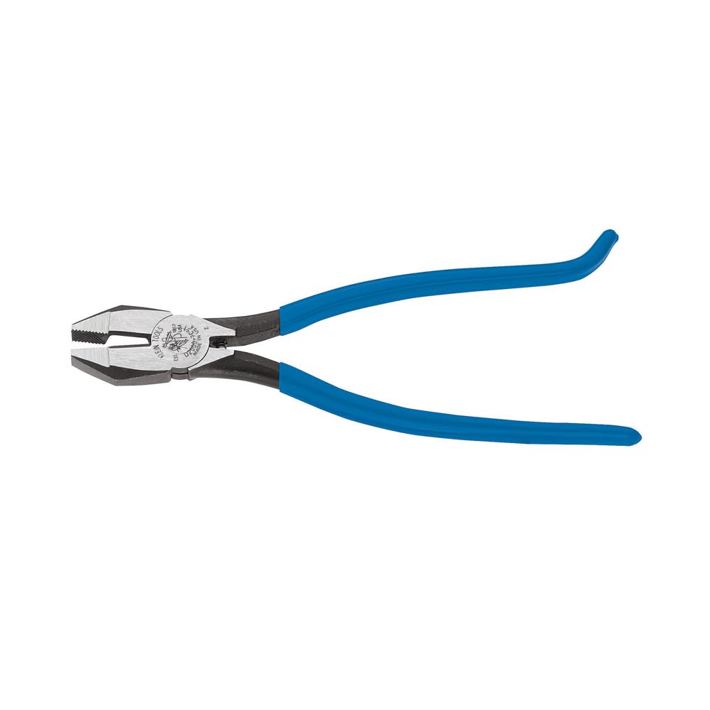 Klein Tools Cortadores diagonales D2000-7CST, alicates de cabeza delgada con resorte, alicates de hierro resistentes cortan ACSR, tornillos y más