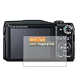 Vaxson Anti Spy Schutzfolie, kompatibel mit CANON PowerShot SX710 HS, Displayschutzfolie Privatsphäre Schützen Bildschirmschutz [nicht Panzerglas ] Neue