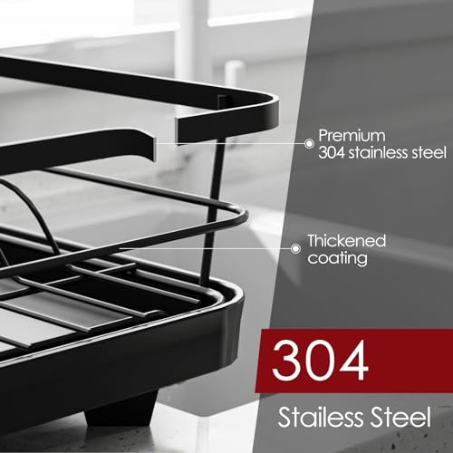 Sakugi USSA694 Dish Drying Rack - Stainless Steel Dish Rack thumb #3