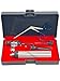 ArtLaB-Premium Veterinary Otoscope Set Kit Veterinary Diagnostic Set Instrument with Reusable Ear Speculas Set -Veterinary Diagnostic Otoscope Set and Hartman Speculum (Vet Slit Head with Forceps)