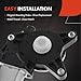 A-Premium Power Window Lift Motor Compatible with Chevrolet Aveo 2004-2011, Aveo5 2006-2011 & Pontiac G3 Wave 2009 & Saturn Vue 2008-2010 & Suzuki Forenza, Swift+, Reno, Replace# 8346085Z00