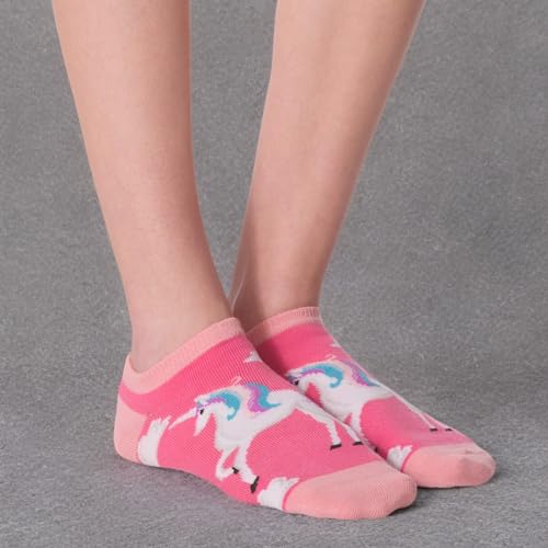 Image of K. Bell women's Fun Food & Drink Low Cut Socks - 6 Pairs - Cool & Cute Novelty Gifts