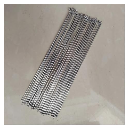 DT Swiss Champion 1.8 x 288mm Silver Spokes. Box of 100 with Brass Nipples.