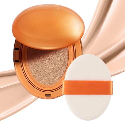 GkgWuxf Base De Maquillaje,Impermeable Resistente Al Sudor De Larga Duración - Base De Maquillaje En Polvo Para Mujeres,Para Uso Diario Viajes Citas Trabajo Fiestas Cumpleaños Vacaciones
