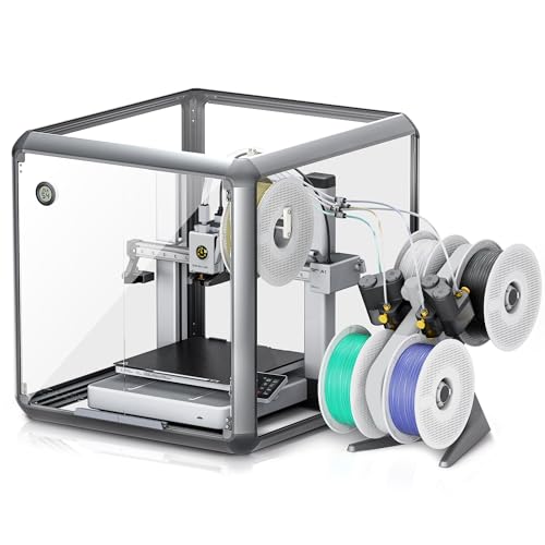 TOPCUBE 3D�v�����^�[�G���N���[�W���[ Bambu Lab A1�p 360°�����A�N�����G���N���[�W���[ LED���C�g�t�� �L�C�Ւf �m�C�Y���_�N�V���� �퉷 3D�v�����^�[�J�o�[�{�b�N�X