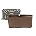 Lckaey Purse inserts for GG Marmont MatelassÃ© leather super mini bag shoulder bag-single pack with zipper 2000A2000Acoffee-L