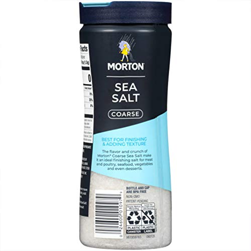 Morton Sea Salt, Coarse, 17.6 Ounce #TOP1