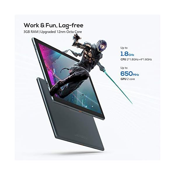 VASTKING-KingPad-K10-10-inch-Tablet-Android-10-1920x1200-Resolution-Octa-Core-Tablet-Up-to-18Ghz-3GB-RAM-32GB-ROM-13MP-Rear-Camera-Bluetooth-50-24G5G-Wi-Fi-GPS-Full-Metal-Body-Ash-Grey VASTKING KingPad K10 10.1 in Tablet, Android 10, 1920x1200 Resolution Octa Core Tablet, Up to 1.8Ghz, 3GB RAM, 32GB ROM, 13MP Rear Camera, Bluetooth 5.0, 2.4G&5G Wi-Fi, GPS, Full Metal Body, Ash Grey