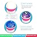MOKOQI Star Projector, Night Light Lamp Fun Gifts for 1-4-6-14 Year Old Girls and Boys Rotating Star Sky Moon Light Projector for Kids Bedroom Decor -Pink