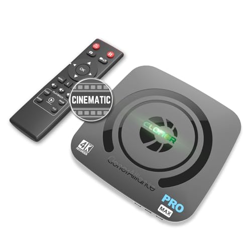 ClonerAlliance UHD Pro Max, Cinematic-FPS 4K@24fps (Max 30) Video Recorder with H.265/H.264 Codec, 4K@60fps Passthrough HDMI Capture DVR.
