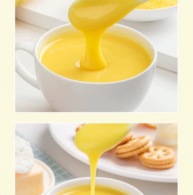 Miniatura 8 de Grano de pasta de maíz de calabaza con ñame chino, 17.64 ozlata, gachas de maíz, almidón de ñame dulce perfumado, harina de maíz, polenta, polvo