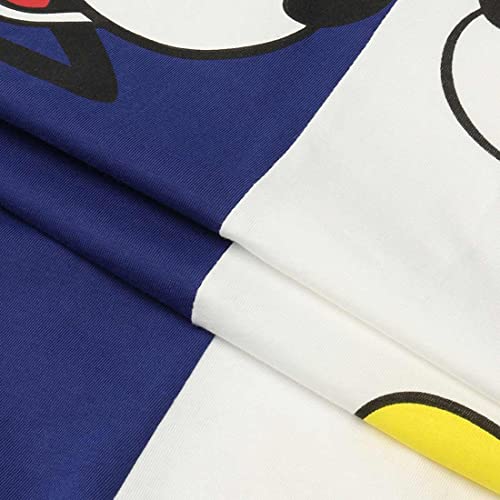 Image of Bewakoof Women Disney All Over Print Multicolor Short Sleeve Roundneck T-Shirt