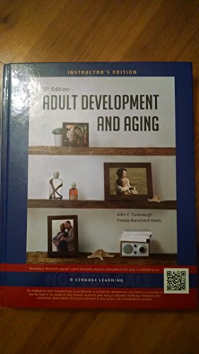 Instructor's Edition - Adult Development and Ag... 1285444930 Book Cover