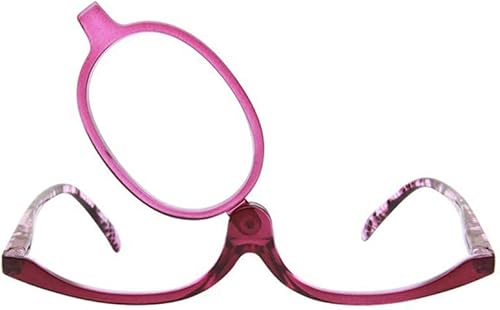 Miniatura 1 de Readers Magnifying Makeup Glasses Eye Make Up Spectacles Flip Down Lens Folding CosmeticReading Glass Eyeglasses