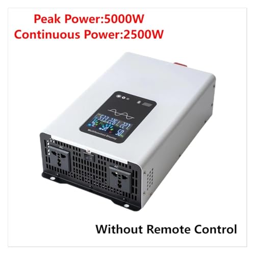 Onduleur à onde sinusoïdale 12V 220V 5000W pour alimentation auto