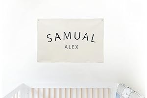 Personalized Wall Banner Name Customizable Nursery Decor