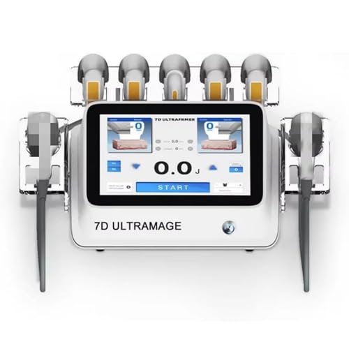 7D HIFU Ultramage Appareil de Beauté Ultrasoin Écran Tactile – Lifting Facial, Fermeté Peau & Contouring Corporel