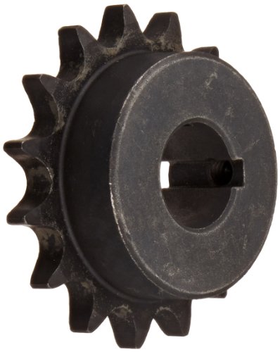 Martin Roller Chain Sprocket, Hardened Teeth, Bored-to-Size, Type B Hub, Single Strand, 50 Chain Size, 0.625