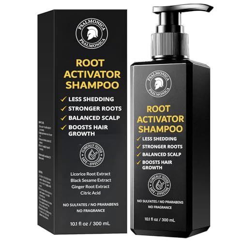 Root Activator Shampoo for Men: Hair Growth Shampoo for Hair Loss and Thinning Hair - Hair Loss...