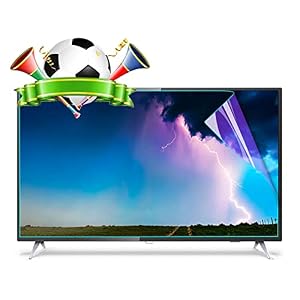 AIZYR Monitor Blue Light Screen Protector Anti Scratch/Anti Glare and Reflection Film Filter, for 75-85 inch LCD, 4K OLED & QLED HDTV and Curved surface,82inch 1831x1049mm