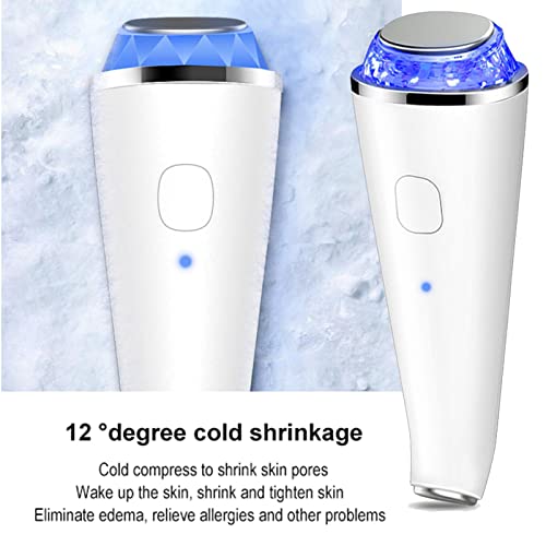 Massageador Facial - Ferramenta de beleza de aquecimento e resfriamento de cuidados com a pele para