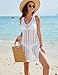Buauty Women's Crochet Swimsuit Coverup - Lightweight Bikini Cover Ups Dress for Beach, Bathing Suit and Vacation Essentials