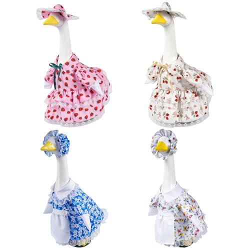 Robes d'oie de porche 23 pouces avec 4 motifs assortis d'été