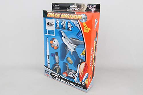 Space Mission 16 Piece Set W/ Kennedy Space Center Sign #TOP3