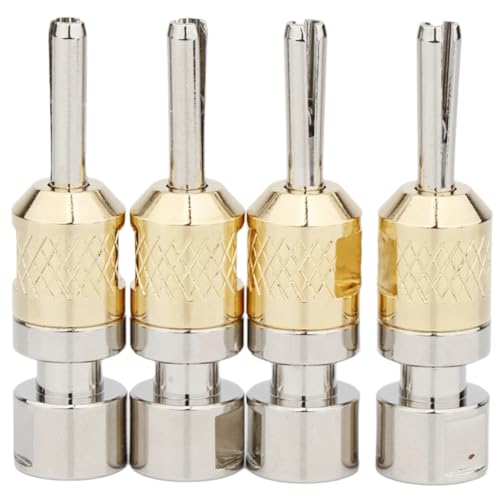 Conector banana hembra para mejorar el sonido de los altavoces de tu salón en pack de 4
