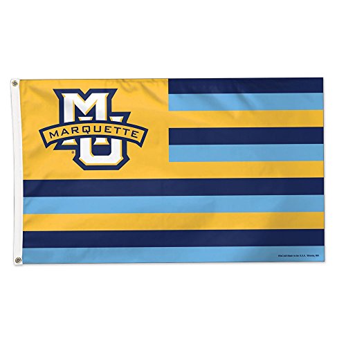 Wincraft Ncaa Marquette University 14575115 Deluxe Flag, 3' X 5' #TOP25