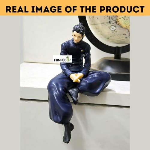 Image of FUNFOB Jujutsu Kaisen Suguru Geto Action Figure Collectible Height-14cm Anime Figures PVC Multicolour | Geto Nood-le Stopper