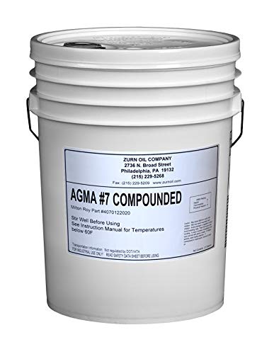 ZURNOIL AGMA 7 Gear Oil, 5 Gallon Pail