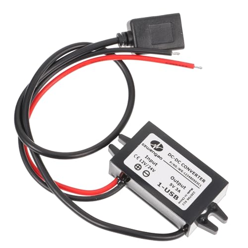 Convertitore Tensione USB Modulo Regolatore Potenza per Auto Compatto e con Protezione per Sicura