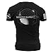 Grunt Style USSF - Always Above Men's T-Shirt (Black, XX-Large)