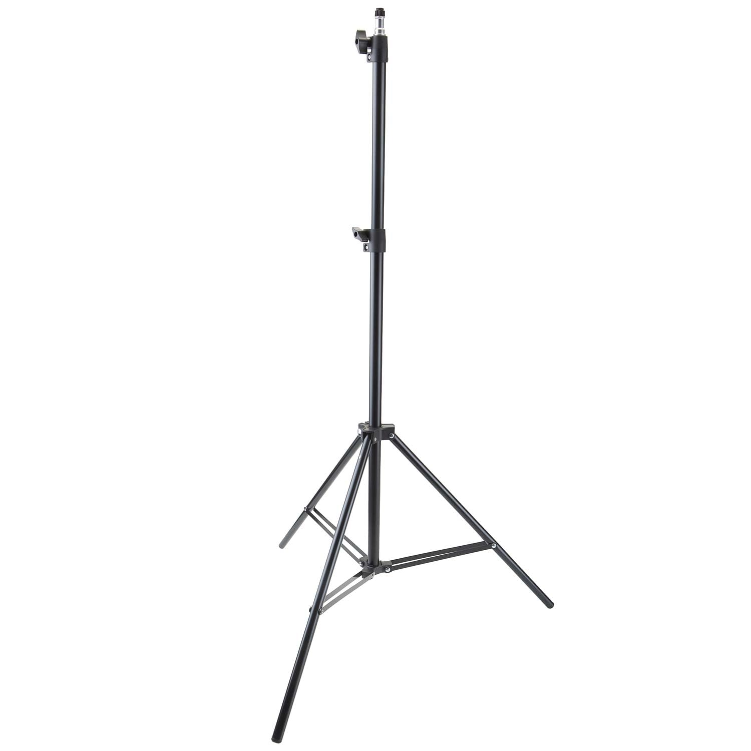 PMS VFM eStore - Extendable Tripod Ring Light Stand, Adjustable Tripod Stand for Ring Light, Ring Light Holder For Making YouTube Videos, Makeup, Ring Light Stand Only, 1 Pce, Black (0.5m)