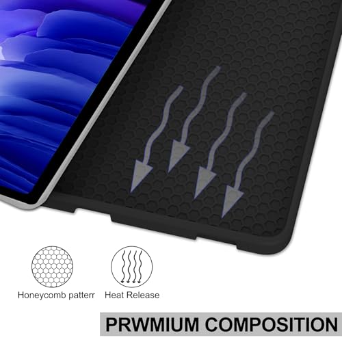 Image of Keyboard Case for Samsung Galaxy Tab A7 10.4inch 2022 /2020, Magentic Protective Cover with Pencil Holder, Detachable Wireless Bluetooth Keyboard, Black