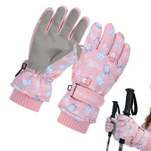Gants chauds junior isolés et imperméables pour le sport