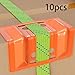 KiBcsLic Flatbed Edge Protectors Tie Down Strap Guards Convenient Strap Protection, Easy to Use, Protect Cargo Loads for Industrial, 10pcs