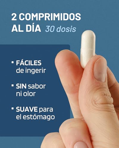 Miniatura 6 de Bisglicinato de Magnesio 1500 mg con vitamina B6 - Sueño y energía | 120 cápsulas veganas - 300 mg de magnesio puro - Glicinato de magnesio quelado - Alta absorción - PharmaZen