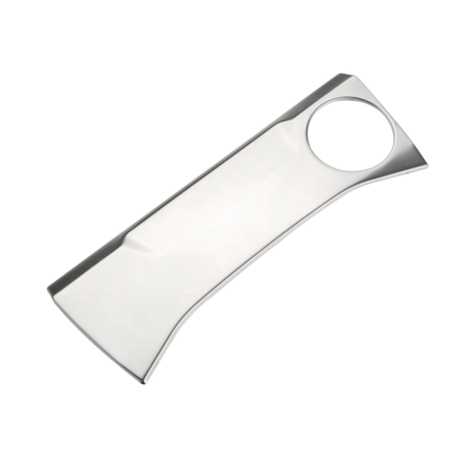 for VW for Tcross for T-Cross 2018 2019 2020 2021 2022 2023 Cigarette Lighter Cover Accessories Car Sticker Trim Car Trim Interior(Silver)