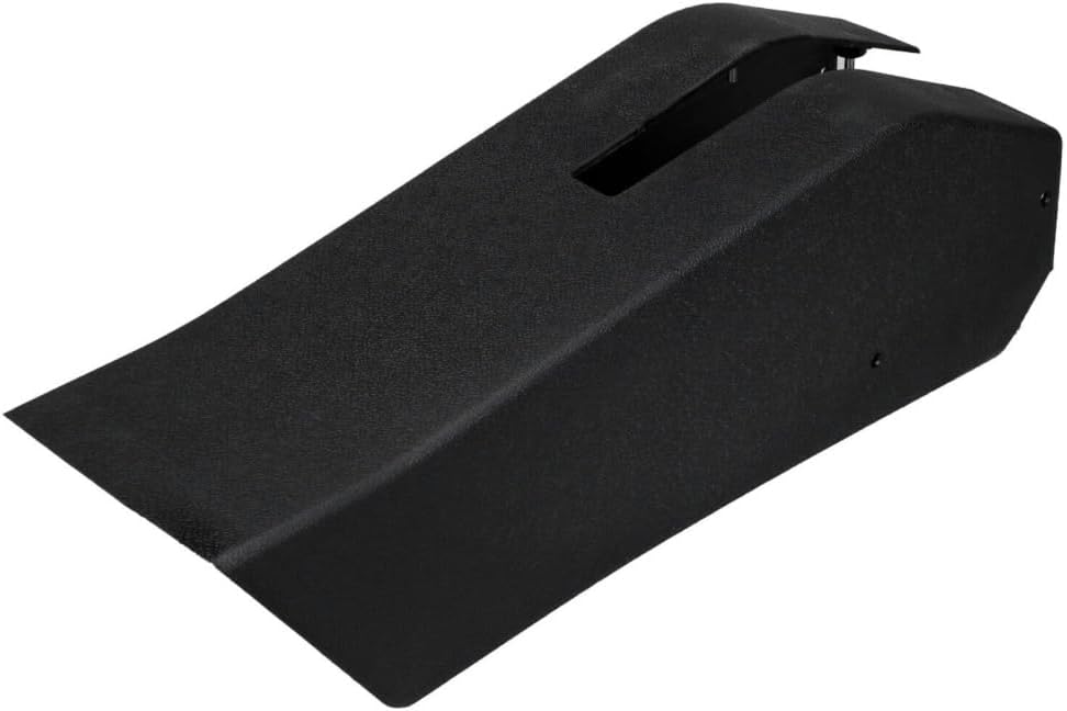 Parking Brake Console for Chevy for Corvette 1969-1976 Cars Without Power Window Cutout (Black) (Molded ABS Plastic) HR1495