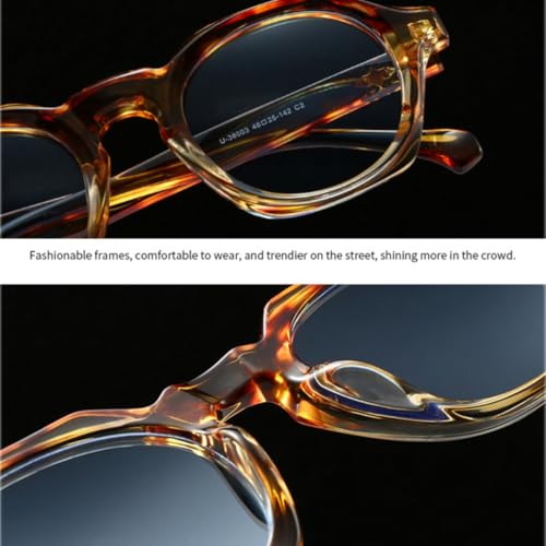 Lunettes de soleil style polygonal carré détails rivets rétro chic - 5