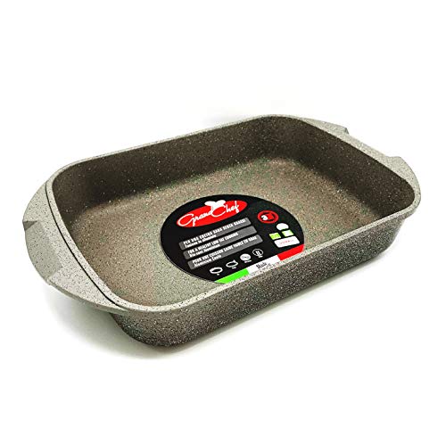 Rostiera Lasagnera antiaderente per forno cucina rettangolare 25 x 35 cm