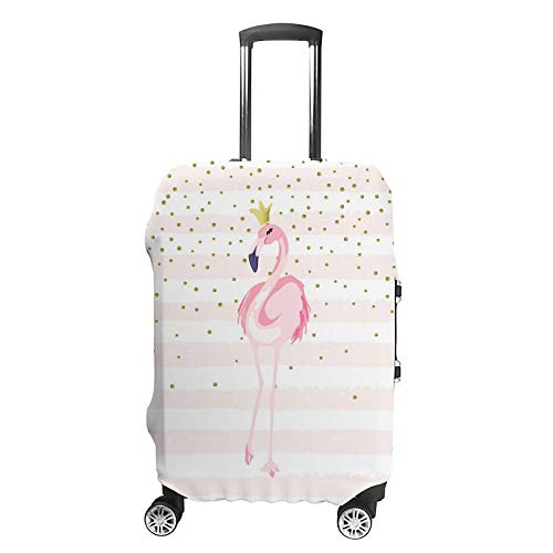 Housse de valise flamant rose pour repérer son bagage à l'aéroport