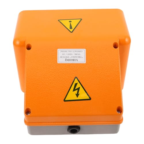 Interrupteur pneumatique Garneck double pédale en métal étanche haute fiabilité