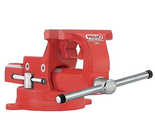 KANCA PRMPL-160,PRIMO PIPE AND BENCH VISE With 360° Rotating Swivel Base,Drop-Forged Pipe and Bench Vise,Jaw Size 6.4