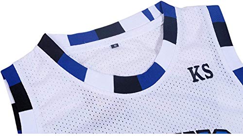 Mens One Tree Hill Scott Moive Costume Shirt Basketball Jersey (#23 White, XX-Large) by BOROLIN - Used condition - US$18.37