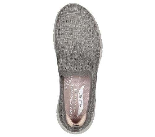 Skechers Skechers Sport Active Arch Fit Vista Inspiration Womens Slip On 10 BM US TaupePeach